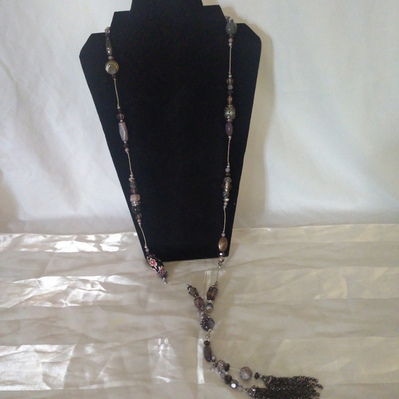 Long Beaded Necklace - Picture 5 of 5